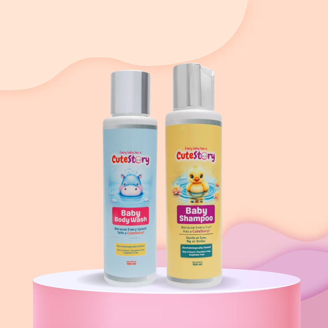 CuteStory Baby Body wash & Baby Shampoo combo